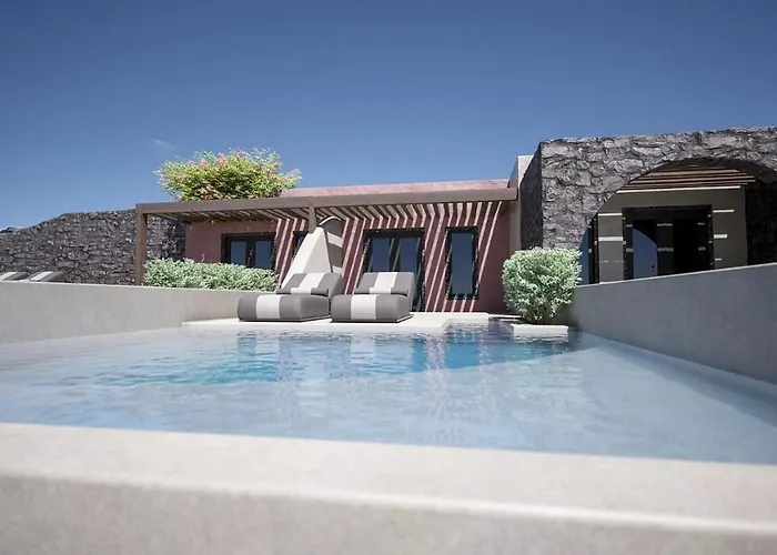 Villa Magical Santorini 1 Bedroom Serenity Private Pool Oia